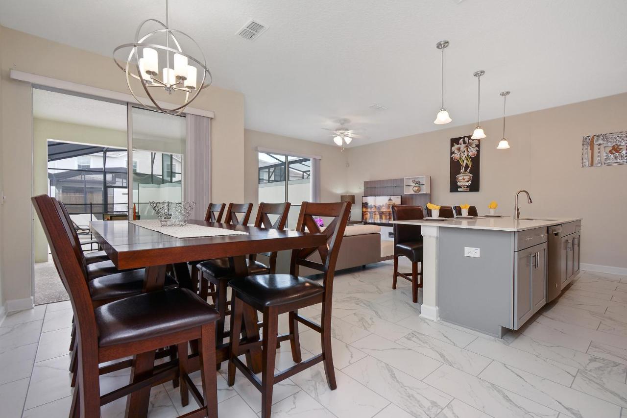Four Bedrooms Close To Disney W Pool 4898 Kissimmee Esterno foto